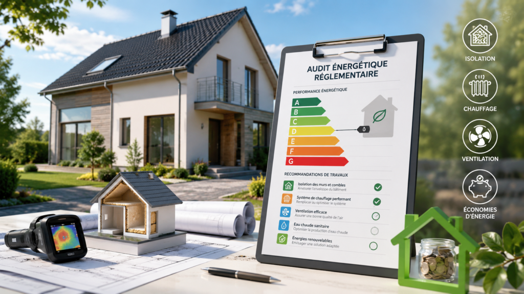 Audit énergétique réglementaire Audit énergétique réglementaire d’une maison