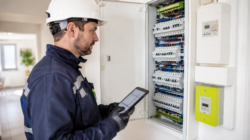 Diagnostic électricité Contrôle d’un tableau électrique dans un logement
